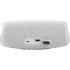 JBL Charge 5 Portable Waterproof Speaker with Powerbank - White